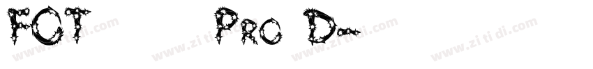 FOT ハミング Pro D字体转换